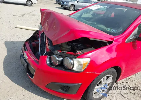 2015 Chevrolet Sonic Lt from USA, damaged, VIN 1G1JC6SH0F4111580